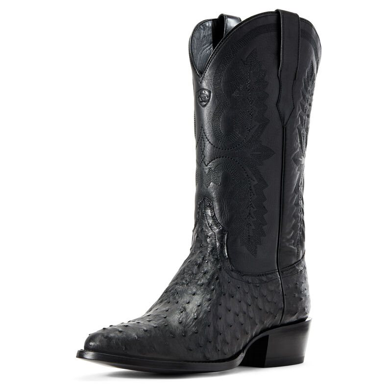 Buty Zachodnie Męskie Ariat Circuit R Metalowym Czarne | PL-881114