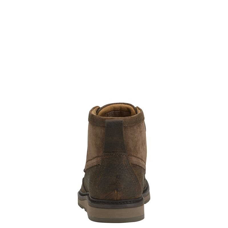 Buty Zachodnie Męskie Ariat Lookout Boots Ciemny Brązowe | PL-209487