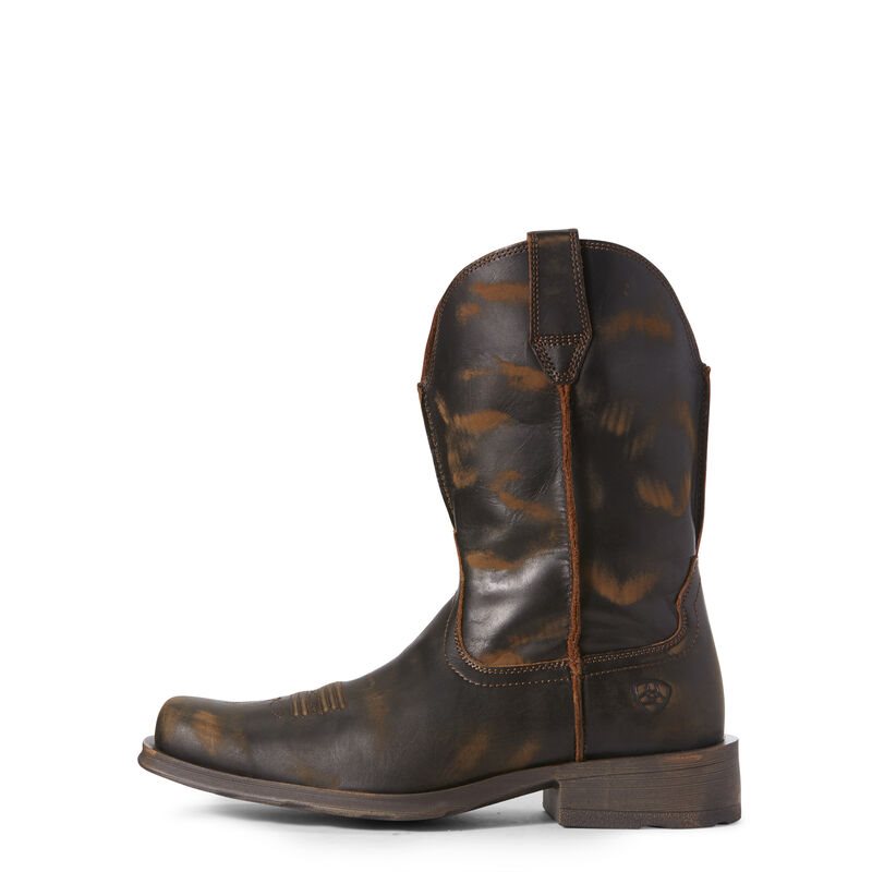 Buty Zachodnie Męskie Ariat Rambler Ultra Ciemny Brązowe | PL-558999