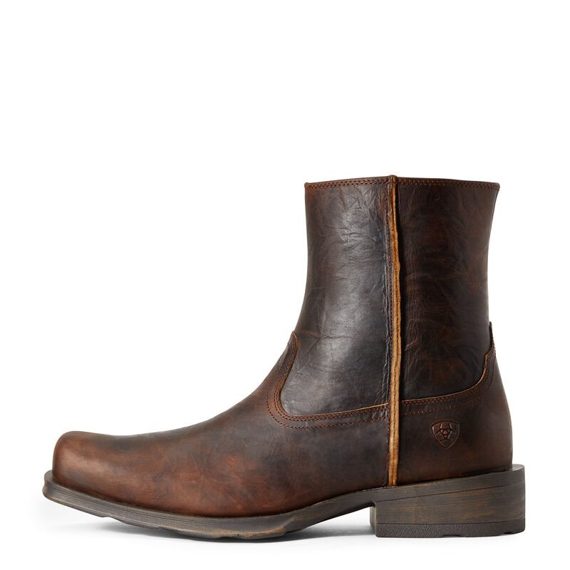 Buty Zachodnie Męskie Ariat Rambler Ultra Brązowe | PL-738759