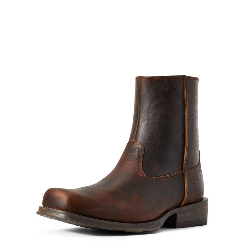 Buty Zachodnie Męskie Ariat Rambler Ultra Brązowe | PL-738759