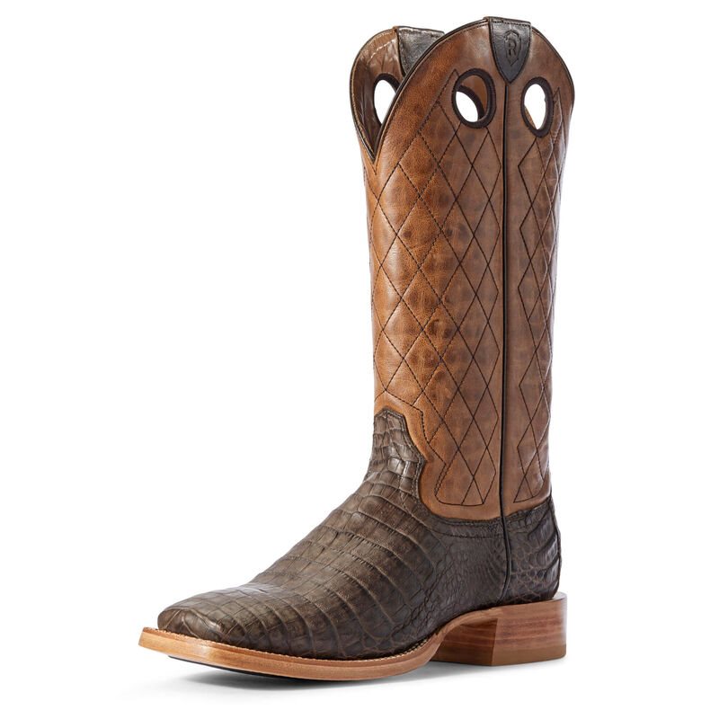 Buty Zachodnie Męskie Ariat Relentless Winner\'s Circle Czekolada | PL-585389