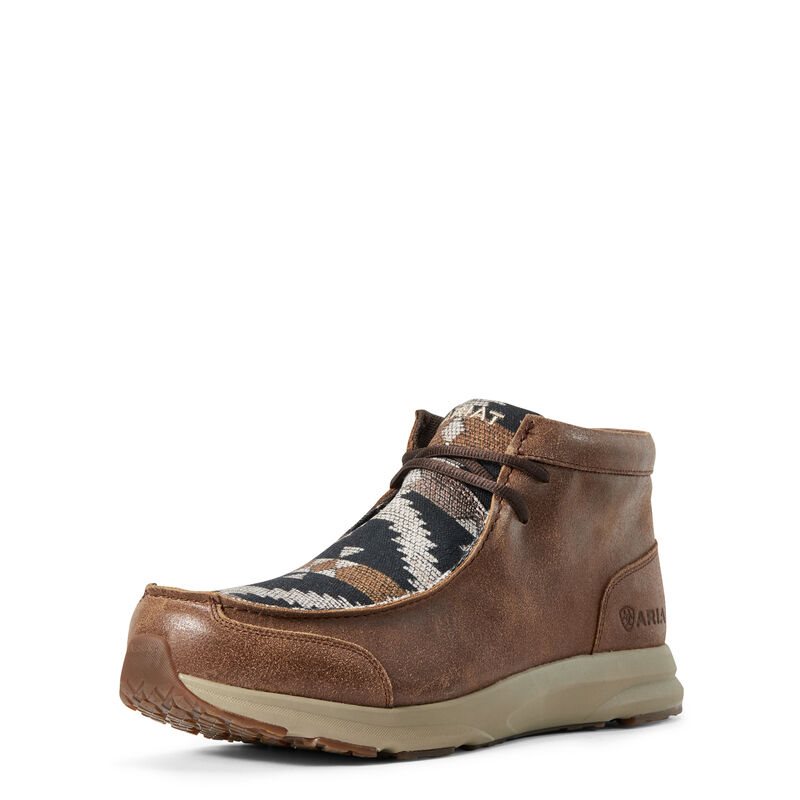 Buty Zachodnie Męskie Ariat Spitfire Brązowe Granatowe | PL-386293