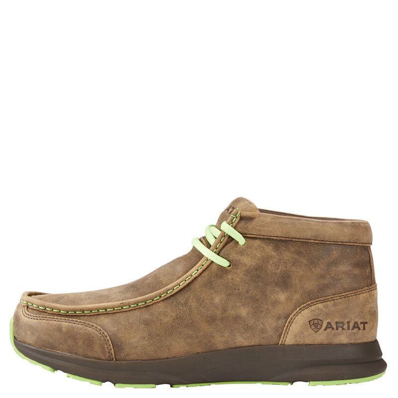 Buty Zachodnie Męskie Ariat Spitfire Brązowe Głęboka Zielone | PL-675807