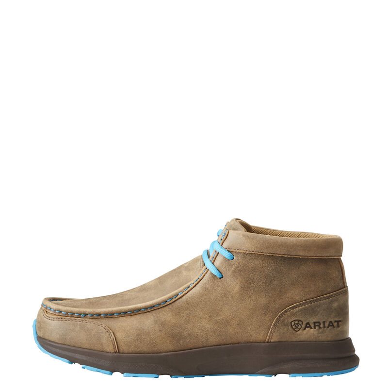 Buty Zachodnie Męskie Ariat Spitfire Brązowe Niebieskie | PL-687504