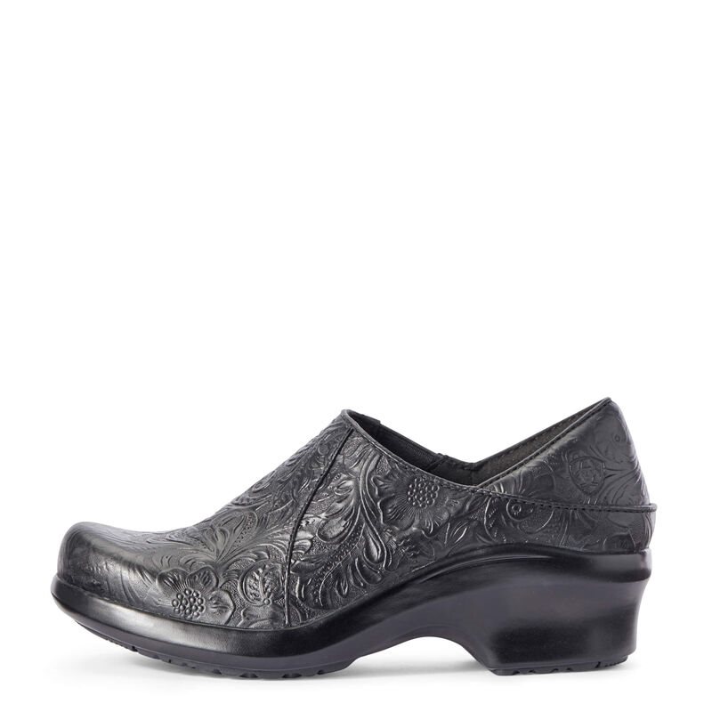 Chodaki Damskie Ariat Hera Expert Robocze Clogs Czarne | PL-968497