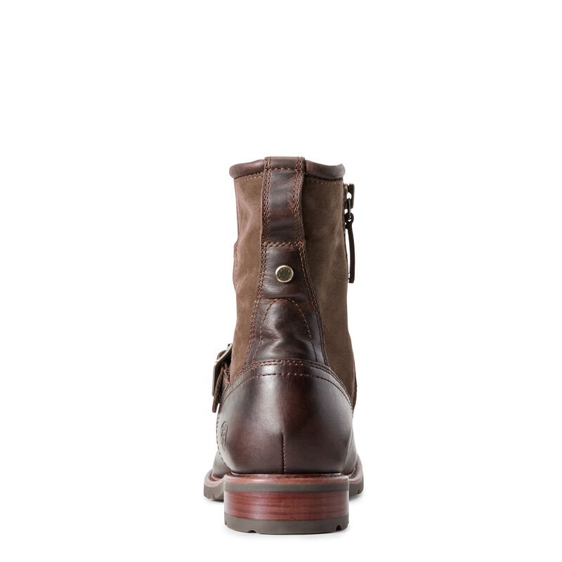 Chodaki Damskie Ariat Savannah Nieprzemakalne Boots Czekolada | PL-567060