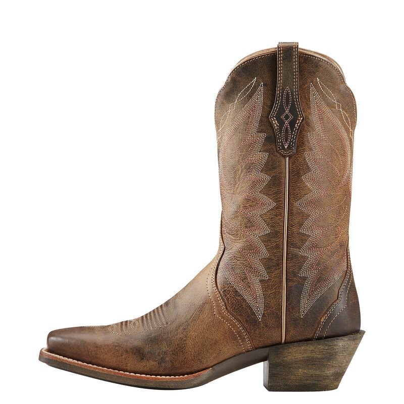 Buty Kowbojki Damskie Ariat Autry Brązowe | PL-485901