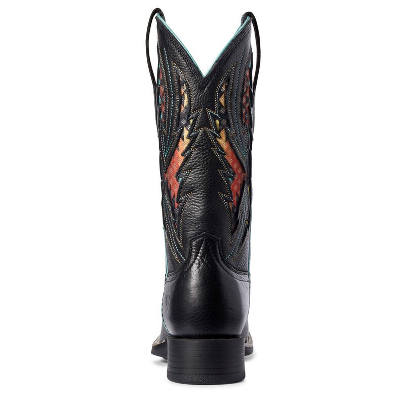 Buty Kowbojki Damskie Ariat Blackjack VentTEK Czarne | PL-379546