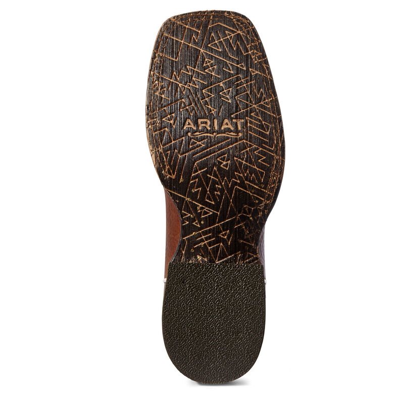 Buty Kowbojki Damskie Ariat Circuit Savanna Brązowe Zielone | PL-483064