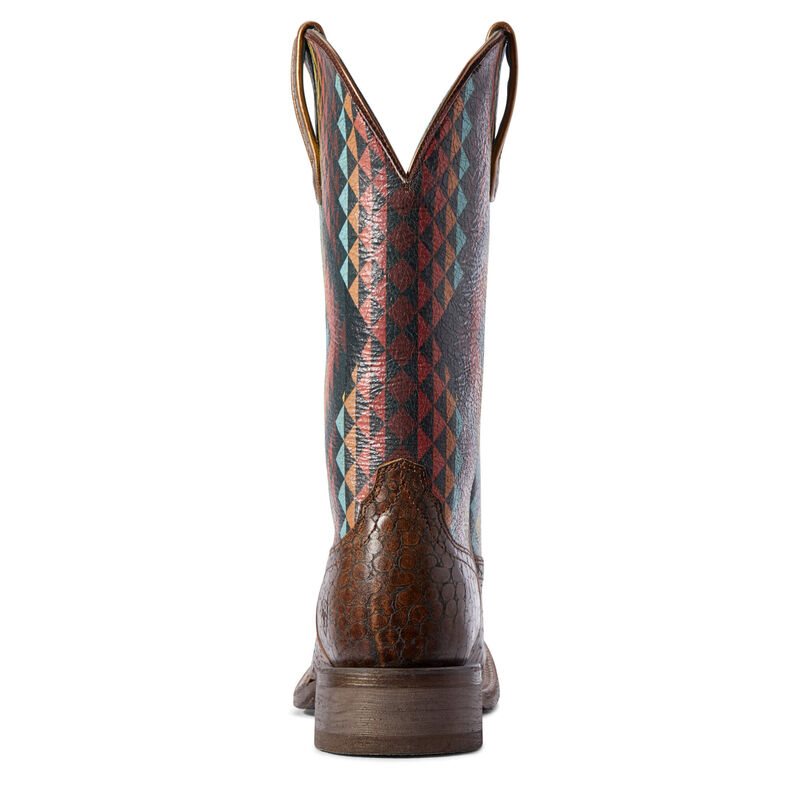 Buty Kowbojki Damskie Ariat Circuit Savanna Czekolada Kolorowe | PL-731275