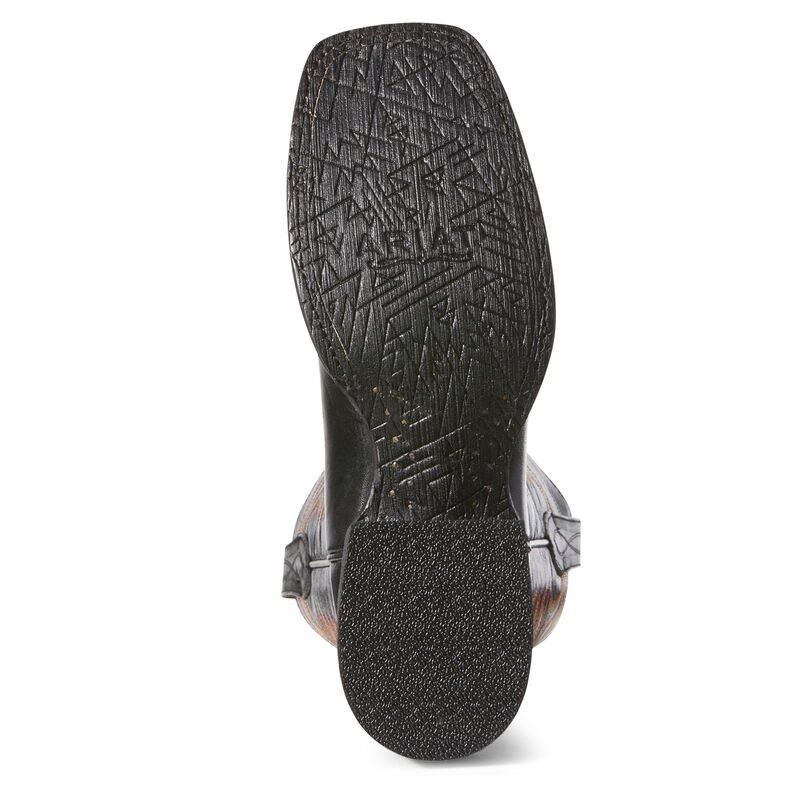 Buty Kowbojki Damskie Ariat Circuit Shiloh Czarne Brązowe | PL-014544