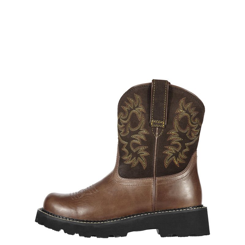 Buty Kowbojki Damskie Ariat Fatbaby Brązowe | PL-789244