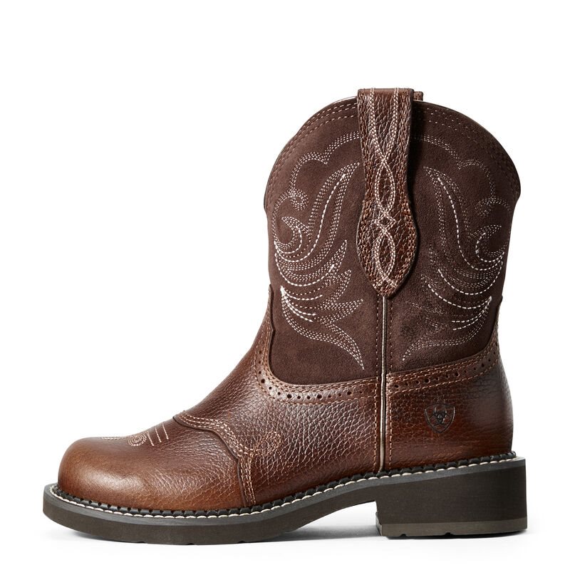 Buty Kowbojki Damskie Ariat Fatbaby Heritage Dapper Miedź | PL-704667