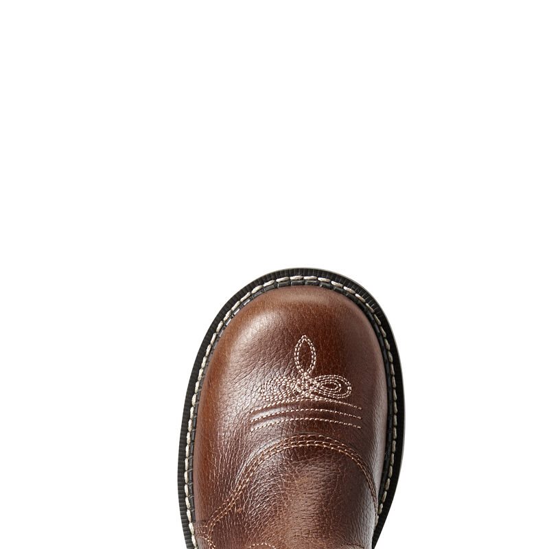 Buty Kowbojki Damskie Ariat Fatbaby Heritage Dapper Miedź | PL-704667