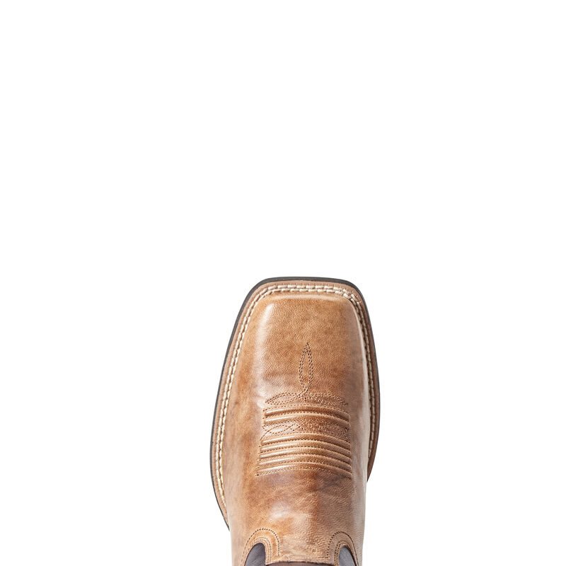 Buty Kowbojki Damskie Ariat Quickdraw Legacy Brązowe Szare Fioletowe | PL-573940