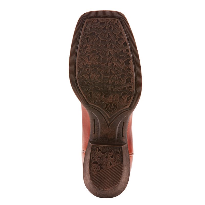 Buty Kowbojki Damskie Ariat Round Up Stockyards Beżowe | PL-273836