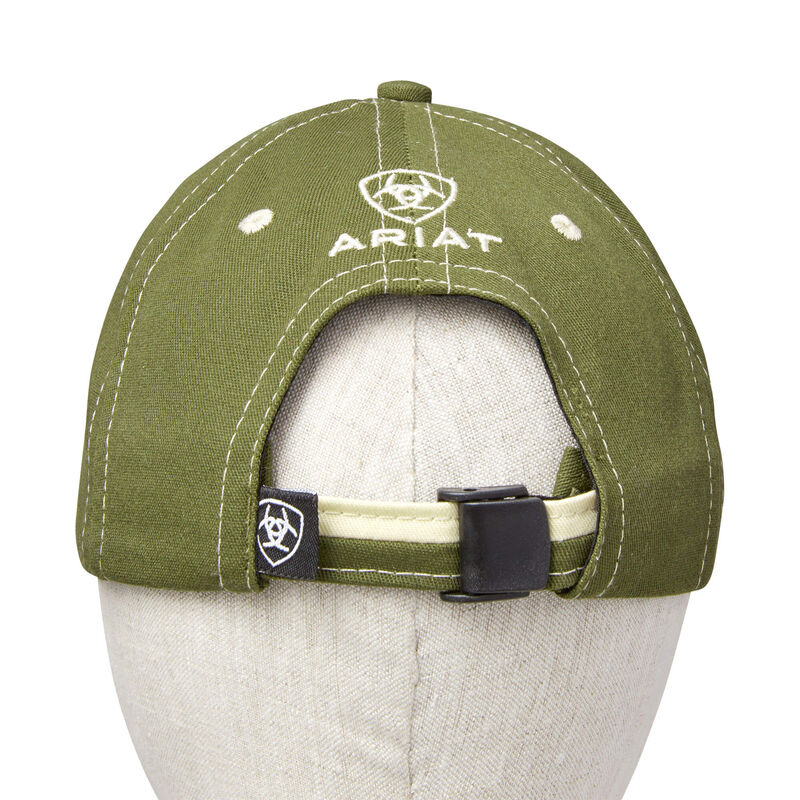 Czapki Damskie Ariat Team II Caps Oliwkowe | PL-634093