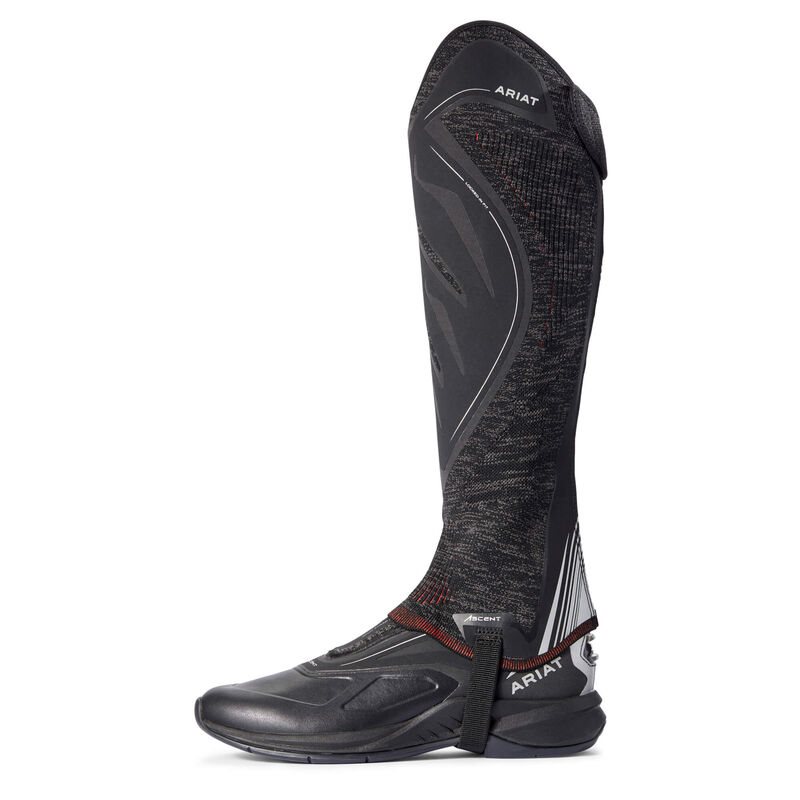 Half Chaps Damskie Ariat Ascent Half Chap Czarne Czerwone | PL-861915