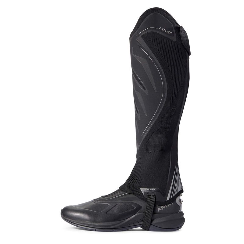 Half Chaps Męskie Ariat Ascent Half Chap Czarne | PL-698676