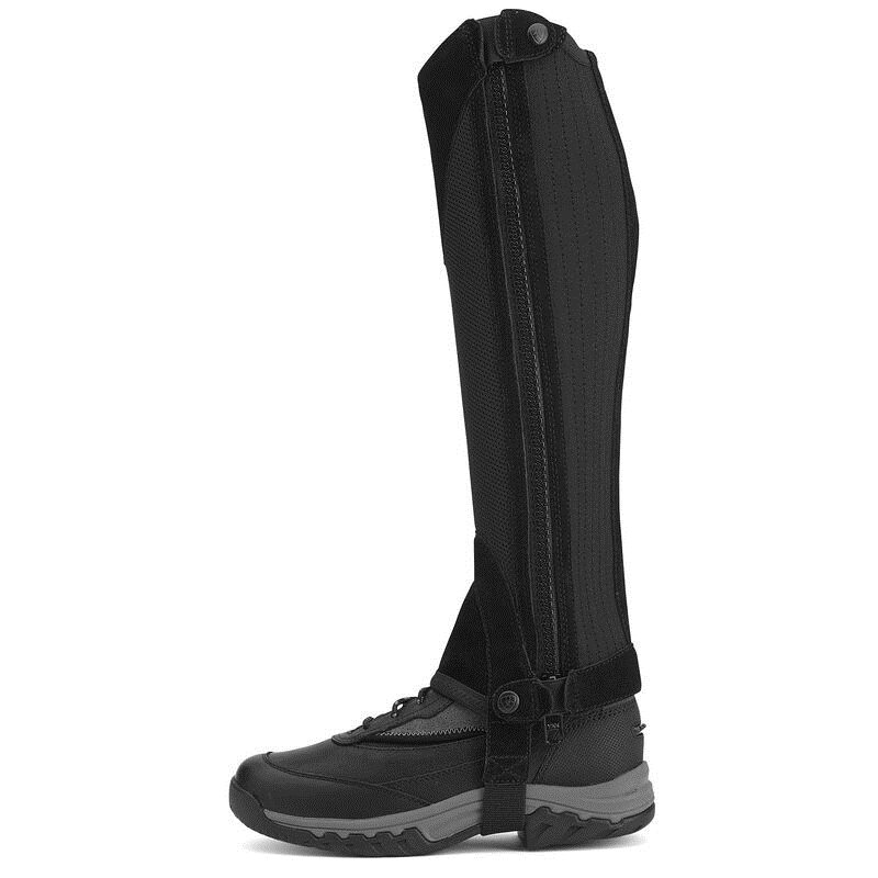 Half Chaps Męskie Ariat Terrain II Chap Half Chap Czarne Szare | PL-077829