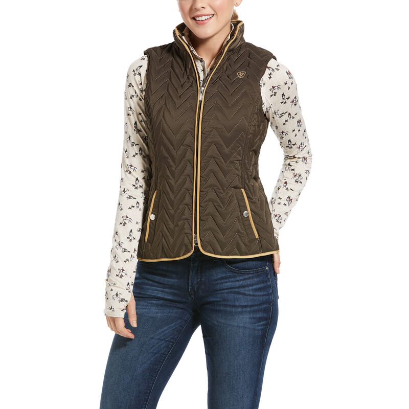 Kurtka Damskie Ariat Ashley Insulated Vests Ciemny Fioletowe | PL-682933