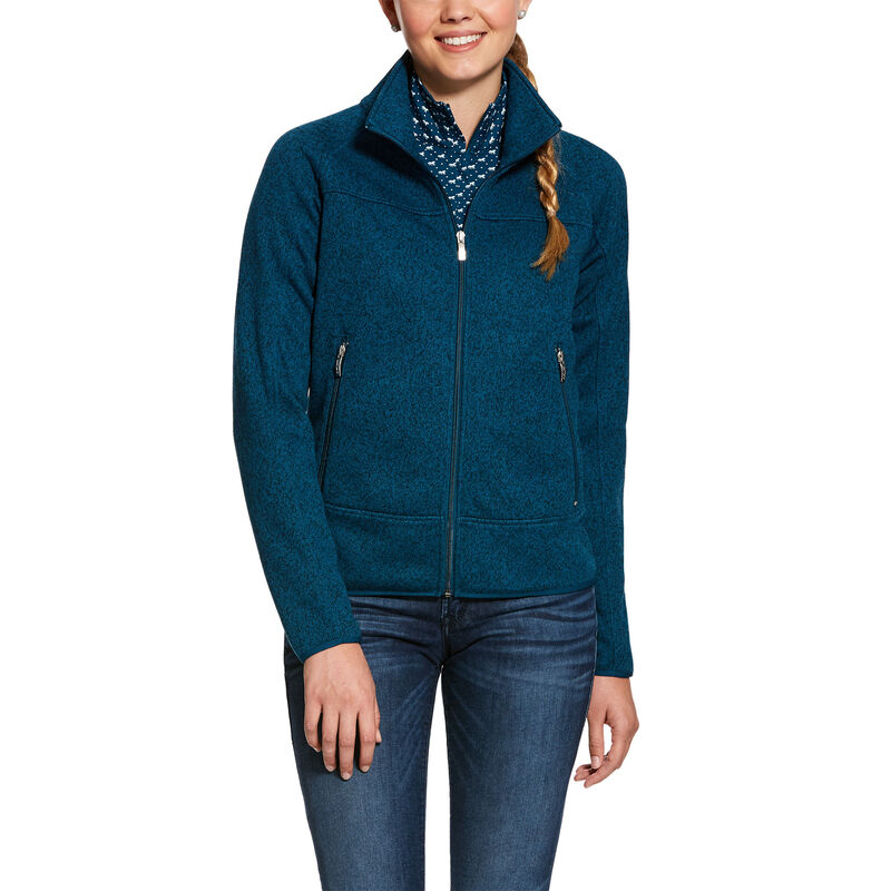 Kurtka Damskie Ariat Sovereign Full Zip Ciemny Zielone | PL-102286