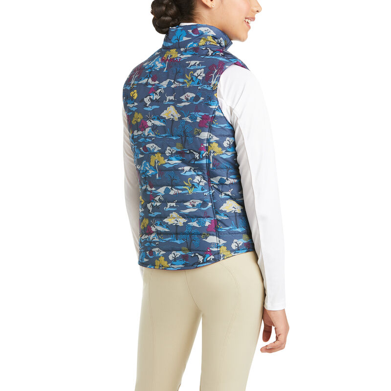 Kurtka Dziecięce Ariat Emma Reversible Insulated Vests Kolorowe | PL-207747