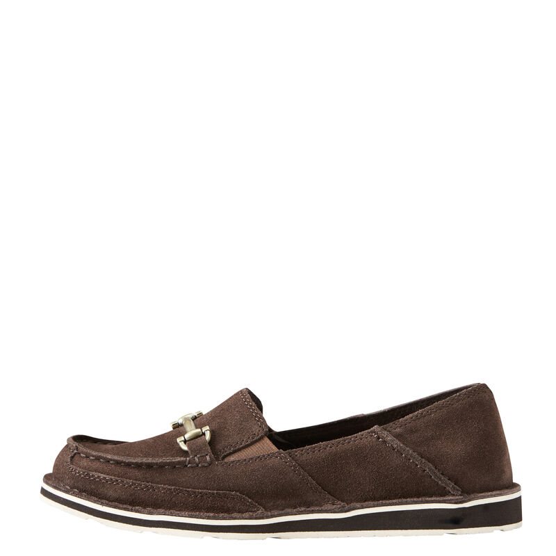 Loafersy Damskie Ariat Bit Cruiser Czekolada | PL-595514