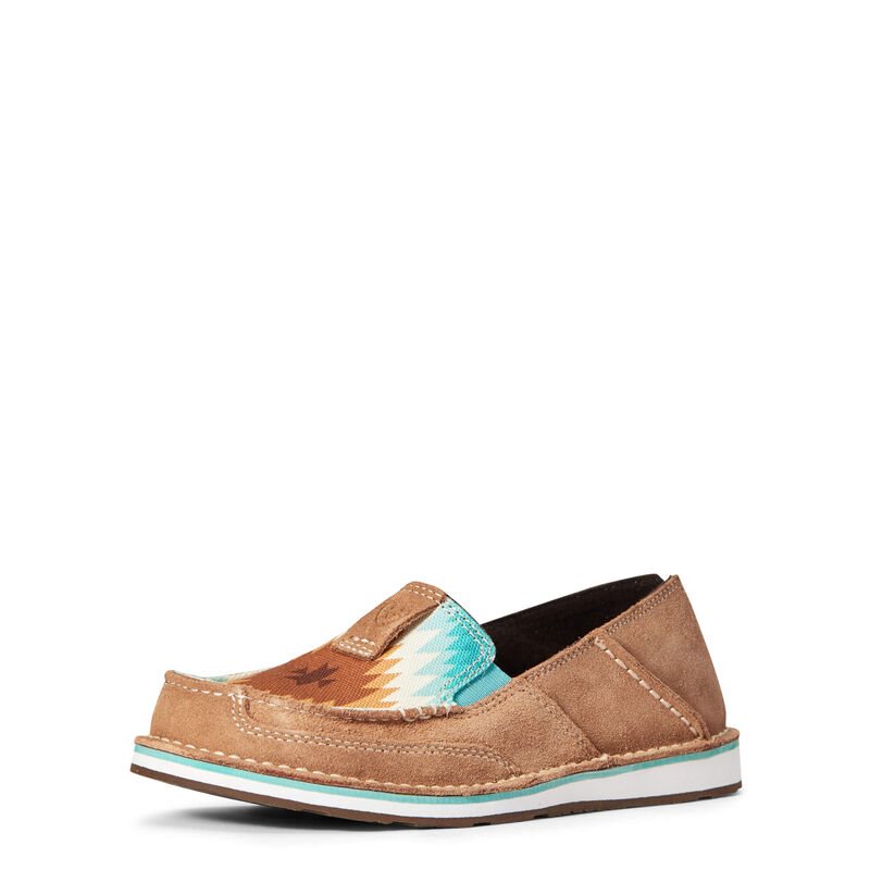 Loafersy Damskie Ariat Cruiser Brązowe | PL-314393