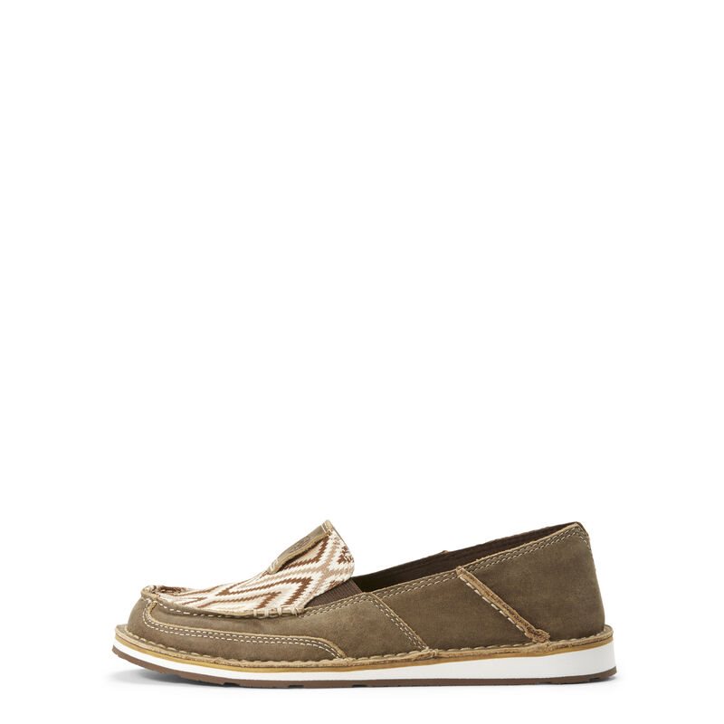 Loafersy Damskie Ariat Cruiser Brązowe Beżowe | PL-379401