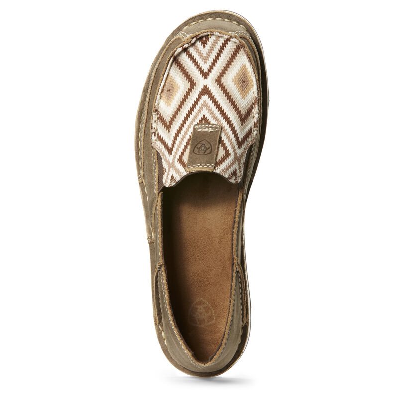 Loafersy Damskie Ariat Cruiser Brązowe Beżowe | PL-379401