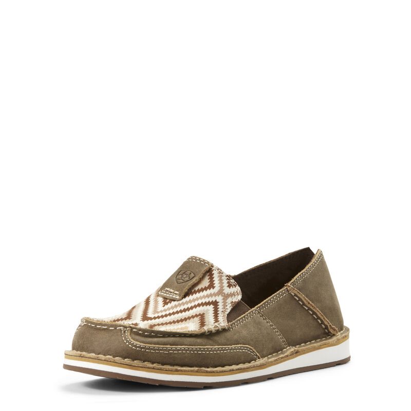 Loafersy Damskie Ariat Cruiser Brązowe Beżowe | PL-379401