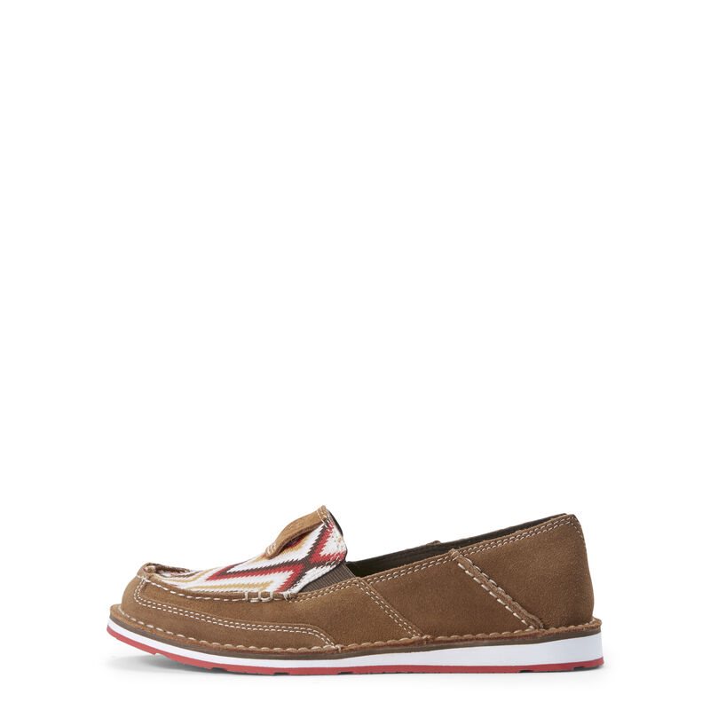 Loafersy Damskie Ariat Cruiser Brązowe Czerwone | PL-186570