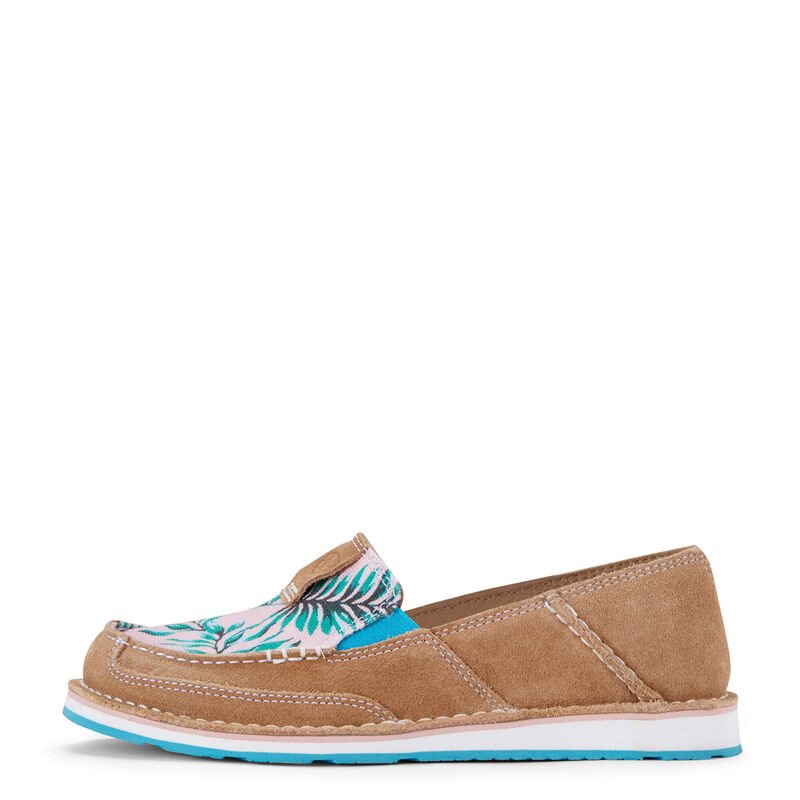 Loafersy Damskie Ariat Cruiser Brązowe Niebieskie | PL-817607