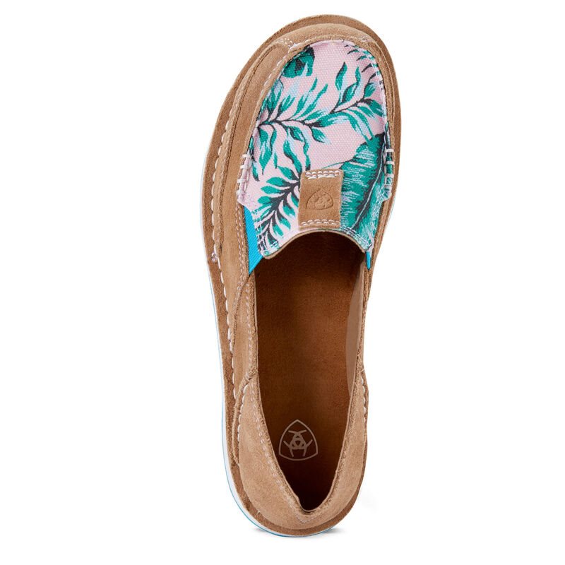 Loafersy Damskie Ariat Cruiser Brązowe Niebieskie | PL-817607