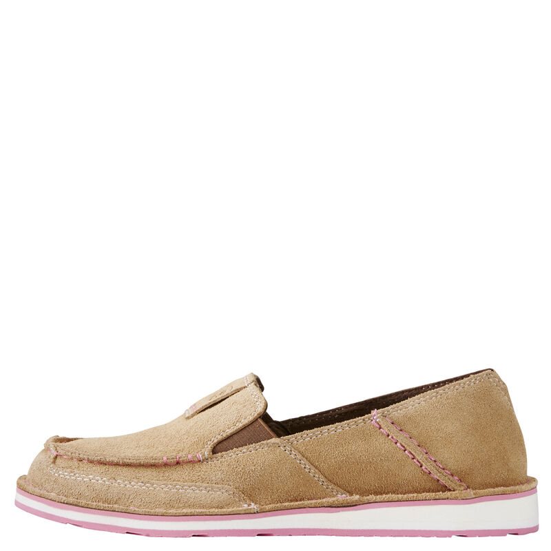 Loafersy Damskie Ariat Cruiser Brązowe Różowe | PL-322018