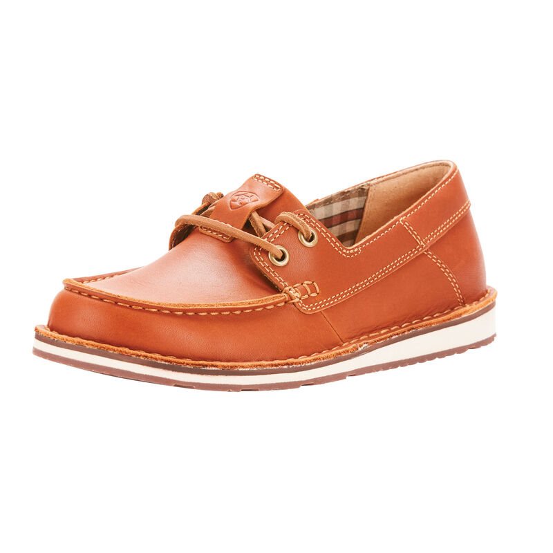 Loafersy Damskie Ariat Cruiser Castaway Pomarańczowe | PL-172313