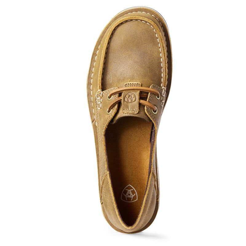 Loafersy Damskie Ariat Cruiser Castaway Brązowe | PL-659824