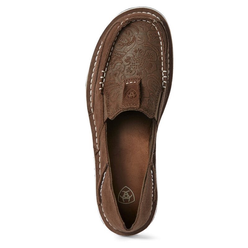 Loafersy Damskie Ariat Cruiser Ciemny Brązowe | PL-025692