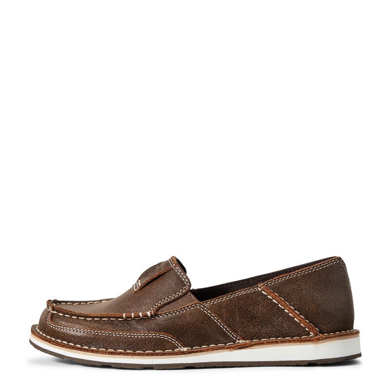 Loafersy Damskie Ariat Cruiser Ciemny Brązowe | PL-224831