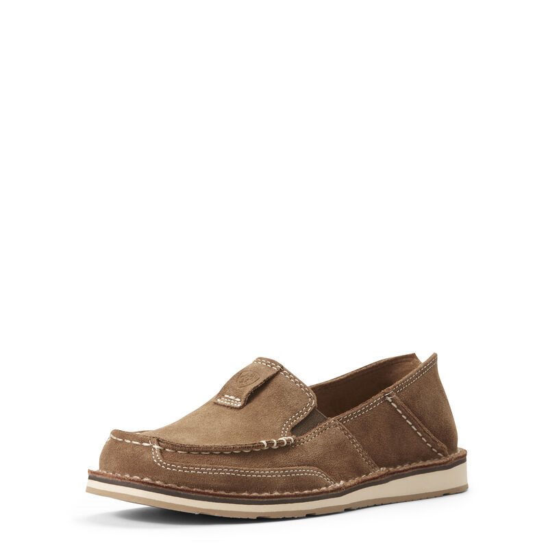 Loafersy Damskie Ariat Cruiser Ciemny Khaki | PL-716419