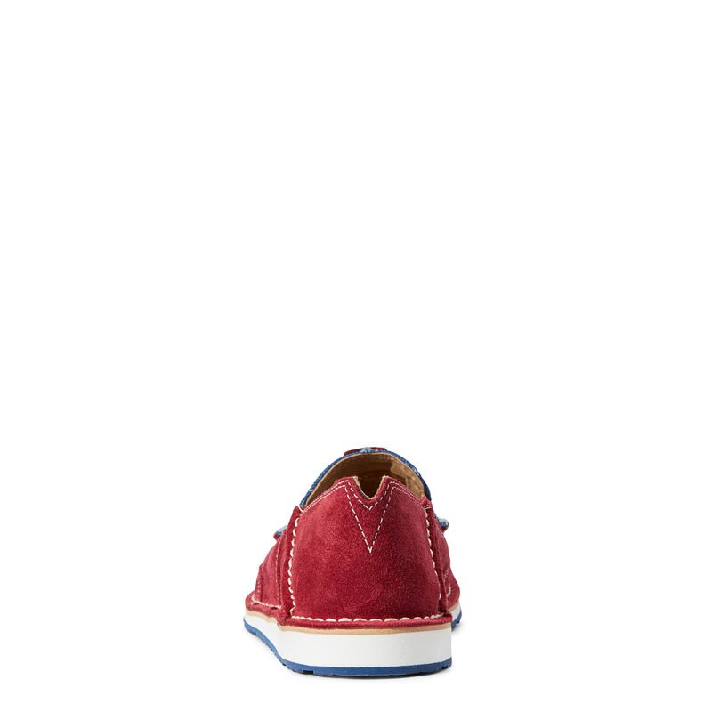 Loafersy Damskie Ariat Cruiser Czerwone Niebieskie | PL-215420