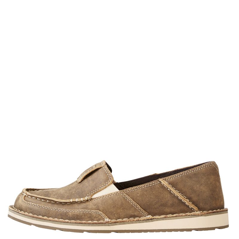 Loafersy Damskie Ariat Cruiser Khaki | PL-070194