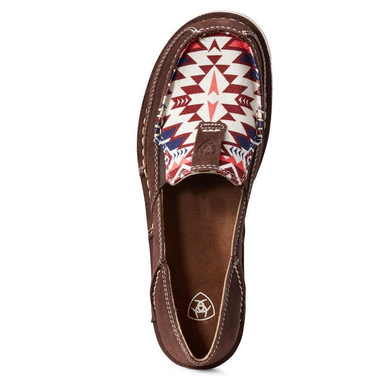 Loafersy Damskie Ariat Cruiser Miedź Bordowe | PL-813136