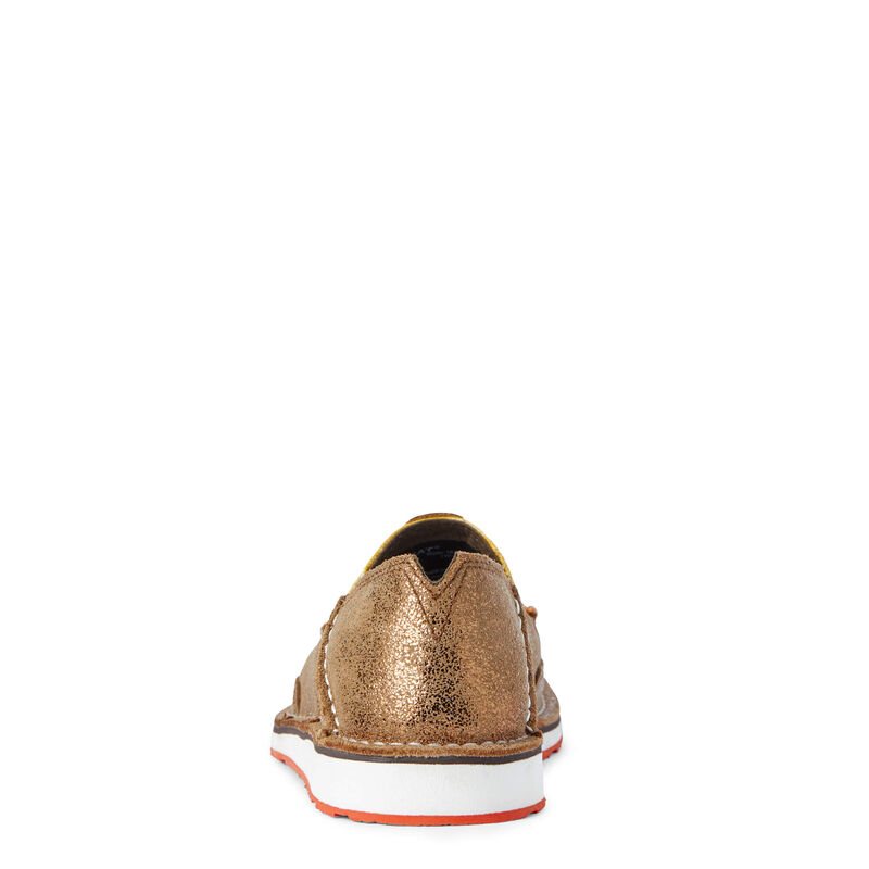 Loafersy Damskie Ariat Cruiser Miedź Metal Pomarańczowe | PL-094588