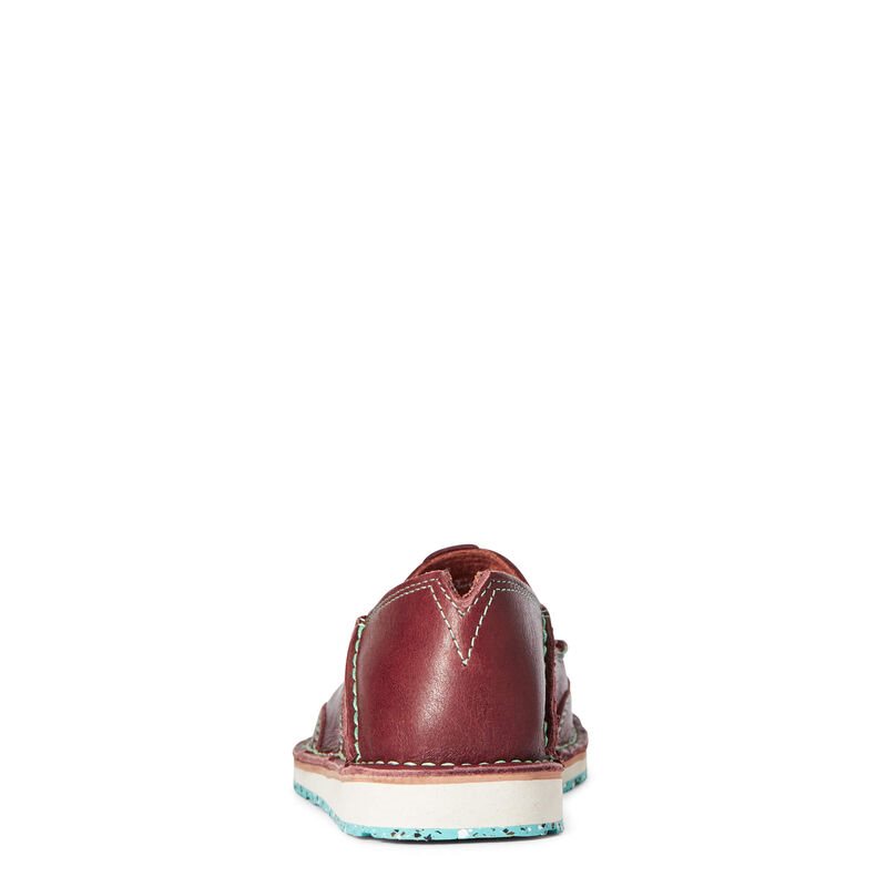 Loafersy Damskie Ariat Eco Cruiser Bordowe | PL-491853