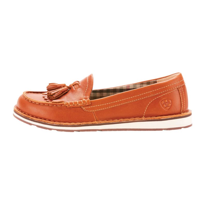 Loafersy Damskie Ariat Tassel Cruiser Pomarańczowe | PL-951943