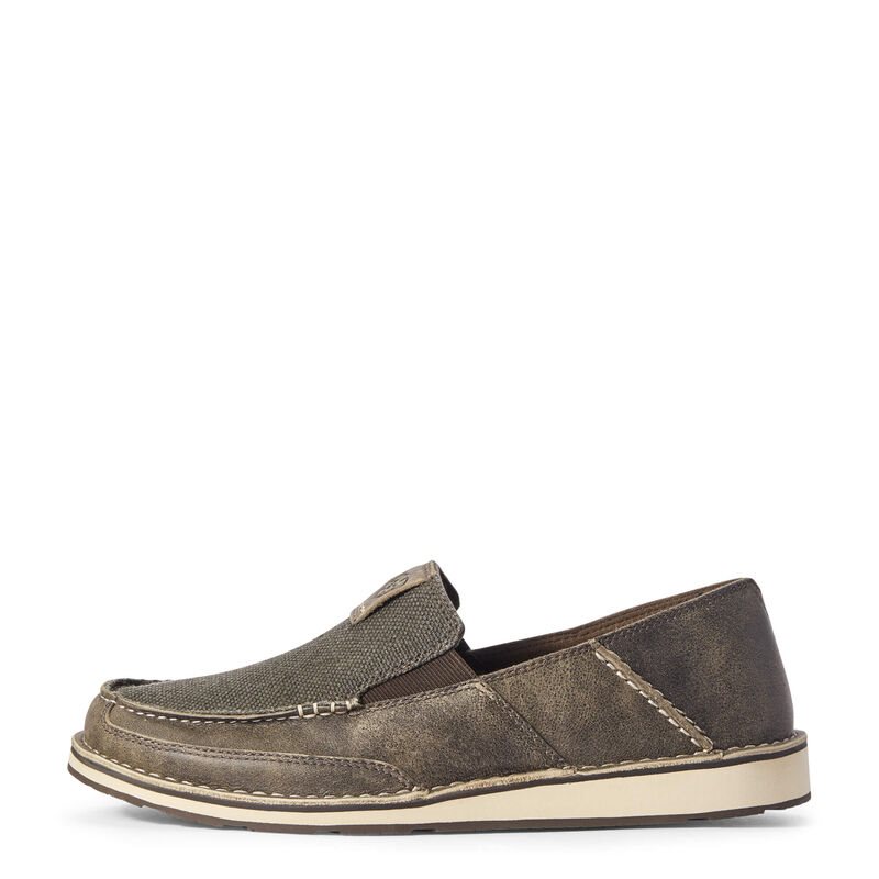 Loafersy Męskie Ariat Cruiser Szare | PL-777014