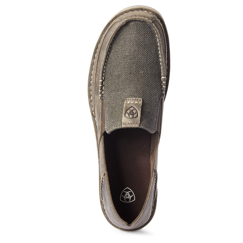 Loafersy Męskie Ariat Cruiser Szare | PL-777014